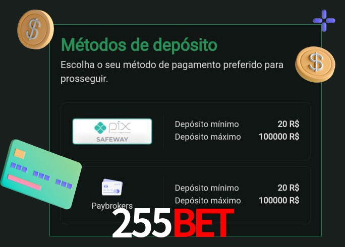 O cassino 255BETbet oferece uma grande variedade de métodos de pagamento